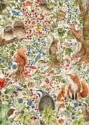 Puslespil Skovens Dyr - 1000 brikker