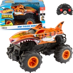 Hot Wheels Monster Trucks Tiger Shark RC med fjernbetjening
