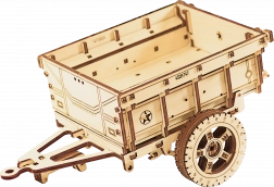 Træ 3D-puslespil – militærtrailer WOODEN CITY