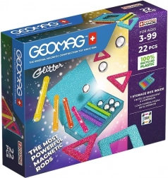 Geomag Glitter – magnetisk byggesæt 22 dele
