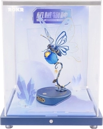 Display med Blå Sommerfugl