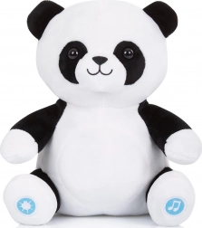Plysset panda med lys og musik Chipolino