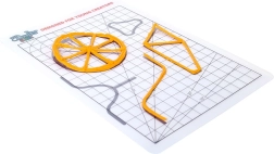 Skabelon til 3D‑pen 3Doodler Start+ 14,8 × 21 cm