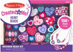 Kreativt perlesæt Hjerter - Melissa & Doug
