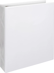 Katalogmappe A4 med D-ringe 55 mm, hvid