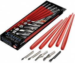 Skrabepensæt 5 stk.