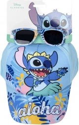 Børnekasket med briller Stitch