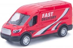 Metal og plast bil varevogn med inertihjulstræk