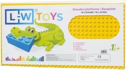 Byggeplade - Junior gul