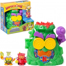 SuperThings Professor K’s hemmelige base – skjult vulkansk base