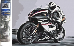 Diamantmaleri NORIMPEX – motorcykel til vej 30 × 40 cm