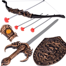 Fantastisk sæt af riddervåben til børn