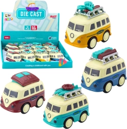 Campinglegetøj med friktionsdrev og bevægelig bagage på taget