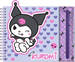Kreativt sæt Kuromi Hello Kitty med farveblyanter