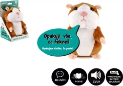 Talende plysbamse Hamster Mireček