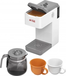 Børne-kaffemaskine med kande og rindende vand 20 cm
