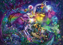 Puslespil Sommernattens cirkus 1000 brikker SCHMIDT