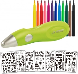 Elektronisk airbrush-pen JOLLY til kreativ maling
