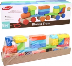 Trækkebar togbane i træ