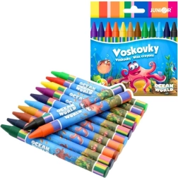 Voksfarver Ocean World – 12 stk.