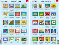 Puslespil Engelsk – længere sætninger, 20 brikker