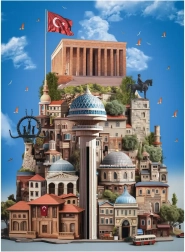 Puslespil Ankara 1000 brikker ANATOLIAN