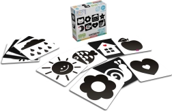 Store kontrastkort til spædbørn KukiKuk