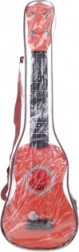 Plastisk børneguitar i etui
