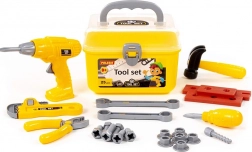 Børnekuffert med værktøj 25 stk.