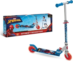 Børnefoldbar løbehjul MARVEL SPIDER-MAN med justerbar styrstang