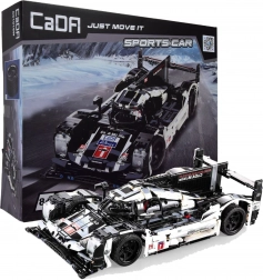 Byggesæt CADA sports racerbil 48 cm, sort, 1586 dele
