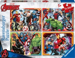 Puslespil Mocní Avengers 4x100 dele Ravensburger