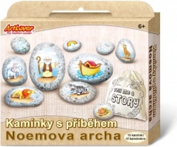 Sten med historie Noas Ark ARTLOVER