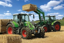 Puslespil SCHMIDT – traktorer FENDT 724 Vario og FENDT 716 Vario, 100 brikker