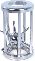 Puslespil pindsvin i bur – metal