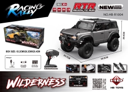 RC bil Wilderness 1:10 grå