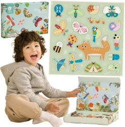 Magnetisk puslespil Dyr CLASSIC WORLD