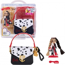 Disney ILY 4Ever mini mode-dukke inspireret af Cruella med tilbehør