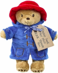 Plysbjørn PADDINGTON til de mindste 22 cm