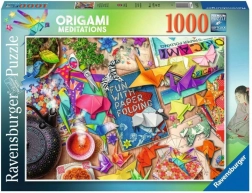 Ravensburger puslespil Meditation med Origami 1000 brikker