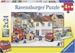 Ravensburger puslespil Brandvæsen 2x24 brikker