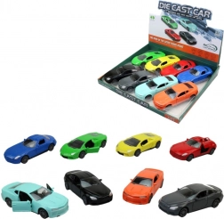 Metallic sportsvogn med åbne døre