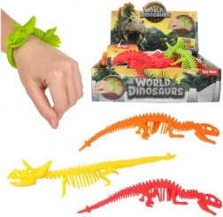 Silikone strækbart armbånd dinosaur – antistress armbånd til børn