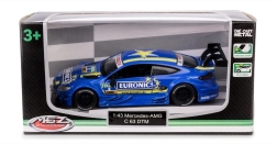 Metalmodel MERCEDES‑AMG C 63 DTM 1:43 med optræksmotor