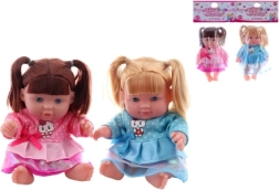 Dukke i pose med små hestehaler, 20 cm