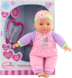 Lille Doktor med Blødt Krop på Batterier