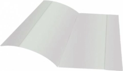 Gennemsigtig omslag til notesbog A4