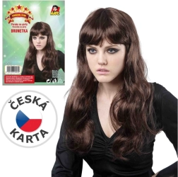 Brun børneparyk Wig