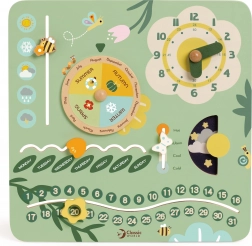 Træ undervisningskalender på engelsk