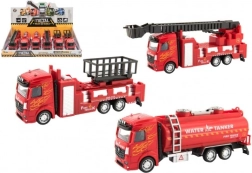 Brandbil med pullback-funktion